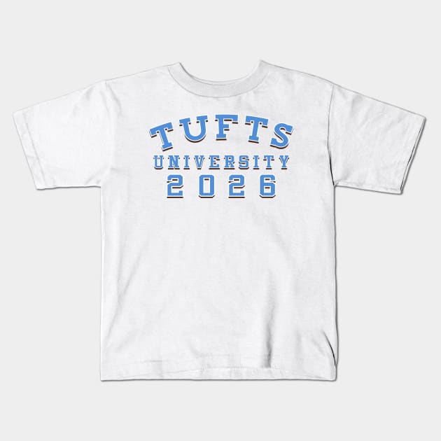 Tufts University Class of 2026 Kids T-Shirt by MiloAndOtis